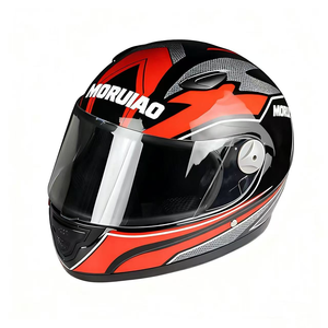 <span class=keywords><strong>Casque</strong></span> de moto intégral ABS axé sur le confort, doublure douce anti-humidité <span class=keywords><strong>avec</strong></span> protection du cou pour les longues heures de conduite - Product Image 6