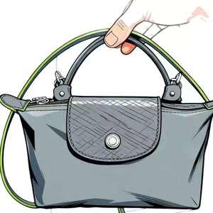 Bolso Bandolera Impermeable de Nylon Tipo Dumpling para Mujer, de Asa Corta, Modelo Long-xiang, Novedad 2026, Venta al por Mayor - Product Image 3