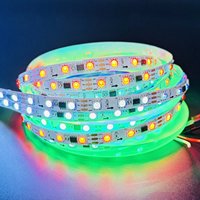 Bande LED multicolores WS2811 adressable 12V 24V 5050 RGB, lumières à pixels, contrôle par application à distance, bande LED RGB programmable