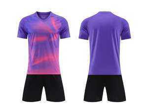 Hochwertiges Sublimations-Fußballtrikot Unisex Fußballtrikot-Set Fußballuniform OEM-Service Automatisierter Zuschnitt - Product Image 4