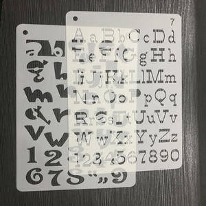 Juego de Plantillas de Mandala Creativas para Manualidades, Plantillas de Dibujo y Pintura de Plástico Reutilizables - Product Image 1