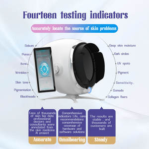 เครื่องวิเคราะห์ผิวหนัง เมจิกกระจก วิเคราะห์ใบหน้า แบบพกพาดิจิตอล ติดตามใบหน้า เมจิกกระจก วิเคราะห์ผิวหนัง <span class=keywords><strong>การ</strong></span>ทดสอบผิวหนัง - Product Image 4