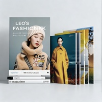 Impression de magazines de mode personnalisés en couleur, couverture souple, catalogue, service d'impression offset en gros