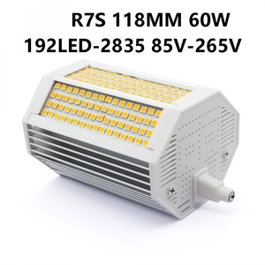 Độ sáng cao dẫn R7S ngô đèn bóng đèn <span class=keywords><strong>50W</strong></span> 118mm 110V/220V mờ ngang chèn thay thế j118 <span class=keywords><strong>Halogen</strong></span> ánh sáng 200 độ - Product Image 3