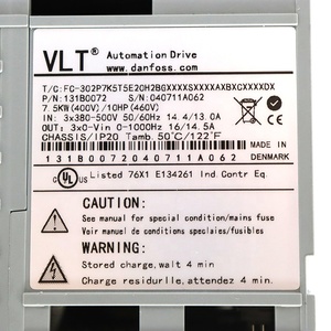 ไดรฟ์ AC รุ่น 131B0072 VLT 2807 VFD ตัวแปลงความถี่ ตัวควบคุมมอเตอร์ ระบบอัตโนมัติอุตสาหกรรม - Product Image 4