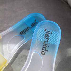 New Fashion Women Summer Slipper Non-slip Flat Jelly <b>Shoes</b> Colorful <b>Beach</b> Transparent Woman Slippers Casual Sandals Pvc Plastic - Product Image 6
