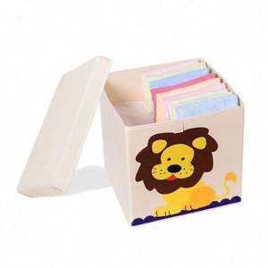Foldable Animal Toy Storage Box Oxford Cube Chest Basket <b>Organizer</b> Toys Storage <b>Organizer</b> for Kids - Product Image 3