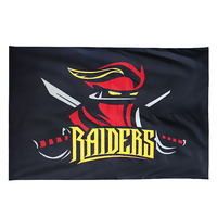Banderoles promotionnelles d'extérieur 3x5 pieds, drapeaux personnalisés double face, drapeaux personnalisés simple face, tous pays, polyester