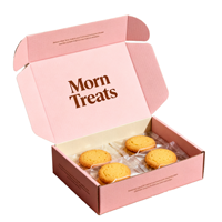 Caja de Regalo Tipo Avión con Compartimento Divisor, Caja de Embalaje de Papel de Grado Alimenticio para Chocolate, Galletas, Pan, con Logotipo Personalizado
