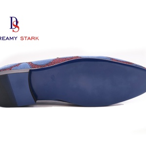 Dreamy Strark Custom Pattern Men's Autumn/Winter High-grade Suede Iron <b>Drill</b> Slip-On Lightweight Comfort Shoes - Product Image 4