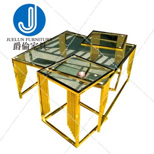 1 + 2 Bộ Bàn Phòng Khách Bàn Góc Cà Phê Đồ Nội Thất Bàn Trung Tâm Giá Rẻ - Product Image 5