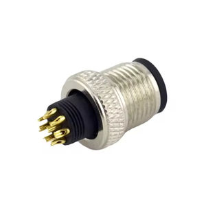 Connecteur étanche Ip68 mâle 12 broches blindé M12 joints de câble électrique - Product Image 6