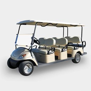 รถเข็นกอล์ฟไฟฟ้าคาร์ริโตสำหรับกอล์ฟ72V รถกอล์ฟใช้แก๊ส6ที่นั่งสไตล์ถูกกฎหมาย - Product Image 4