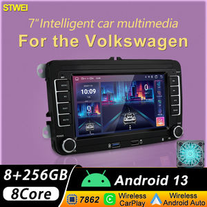 Autoradio multimédia STWEI 8 cœurs 7 pouces avec CarPlay sans fil et Android Auto pour VW JETTA TIGUAN TOURAN SHARAN GOLF Écran tactile - Product Image 2