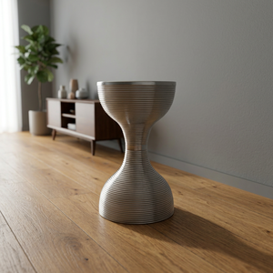 Tabouret de bar en aluminium pour salon - Design traditionnel, construction durable - Product Image 2
