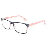 Nouvelles lunettes de lecture tendance pour hommes et femmes, avec filtre anti-lumière bleue, monture PC personnalisée avec logo, prix de gros abordable