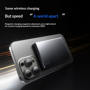 พาวเวอร์แบงค์แม่เหล็กพกพาขนาดเล็ก กำลังไฟ 5000mAh ความจุเยอะ ชาร์จเร็ว 22.5W รับสกรีนโลโก้ตามสั่ง ลดราคาพิเศษ - Product Image 2