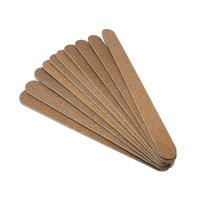 Vente en gros de limes à ongles jetables en bois, lime à ongles double face pour manucure
