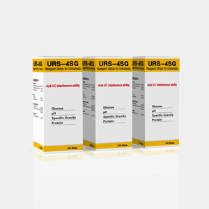 <span class=keywords><strong>Tiras</strong></span> <span class=keywords><strong>Reactivas</strong></span> para Análisis de <span class=keywords><strong>Orina</strong></span> de 4 Parámetros URS-4 SG, Kit de Prueba de <span class=keywords><strong>Orina</strong></span> para <span class=keywords><strong>Glucosa</strong></span> y pH, <span class=keywords><strong>Tiras</strong></span> de Plástico Manuales con Certificación CE - Product Image 1