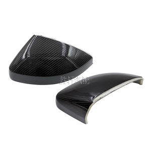 ฝาครอบกระจกมองหลังคาร์บอนไฟเบอร์สำหรับรถ Audi A3 S3 RS3 2014-2020ทั้งชุดซ้ายและขวา - Product Image 1