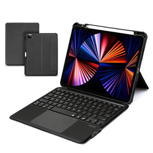 OEM Custom in pelle PU Smart magico Touch Pad tastiera retroilluminata impermeabile antiurto portamatite per <span class=keywords><strong>iPad</strong></span> 10.2 12.9 <span class=keywords><strong>2021</strong></span> - Product Image 1