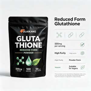 Wholesale Reduced Form Glutathione for Europe <strong>UK</strong> Market Vegan Friendly High Purity 500mg/Serving OEM ODM 50g - Product Image 2