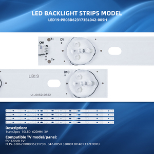 TV Thông Minh Tv Dẫn Dẫn Đèn Nền Cho Thomson T32ED07U KG32AS620 FLTV-32K62 PB08D623173BL042-005H 320B01301401 - Product Image 6