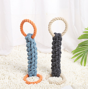 Jouet à mâcher pour chien en corde de coton de haute qualité Kangdaer - Entraînement interactif, taille 38 cm, résistant aux morsures - Product Image 3