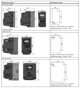 อินเวอร์เตอร์ V20 220โวลต์อินเวอร์เตอร์รถ Product3กิโลวัตต์6SL3210-5BB17-5UV ไฟปกติ0.75kw ของแท้1ชิ้น Siemens 1AC 0.600กก. - Product Image 2