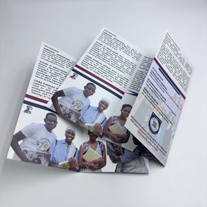 กระดาษโบรชัวร์จีน ขนาด 280x200 มม. น้ำหนัก 200 แกรม สำหรับร้านแว่นตา ร้านวิกผม ร้านนาฬิกาข้อมือ โรงเรียน ร้านกาแฟ เสื้อผ้า ชุดกีฬา สมุดภาพการแพทย์รัสเซีย - Product Image 1