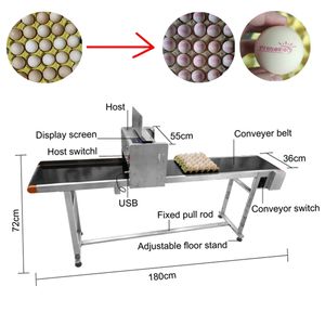 Máquina de Impresión de Fecha de Caducidad para Huevos, Impresora de Inyección de Tinta para Huevos/Máquina de Estampado de Huevos con Precio Bajo - Product Image 1