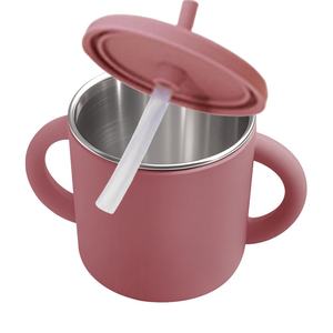 Groothandel <span class=keywords><strong>Food</strong></span> Grade Siliconen Kids Tafelgerei Voedingsset Siliconen Baby Bib Lepel Bord Kom - Product Image 5