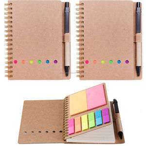 Tùy Chỉnh 100 Trang Xoắn Ốc Tạp Chí Máy Tính Xách Tay 4.5X5.5 Inch Lót Notepad Với Chủ Bút Và Ghi Chú Dính Cho Văn Phòng Hoặc Trường Học - Product Image 1