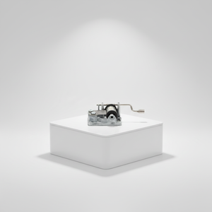 Yiyu Mecanismo de Caja de Música de Manivela Hecho a Mano de Alta Demanda, Música Personalizada, Duración de Sonido de 30s, Mango Metálico, Nuevo Estilo Chino - Product Image 3