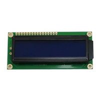 Modul Layar LCD COB Latar Belakang Biru dengan Teks Putih untuk Mesin Industri & Barang Konsumen Elektronik Segmen HTN Layar LCD