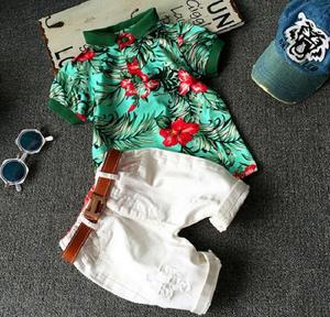 Conjuntos de Ropa Casual de Verano para Niños al por Mayor, de Algodón, con Dibujos Animados, Encantadores - Product Image 1