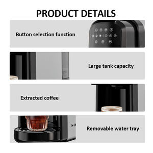 Machine à expresso électrique portable 26W, mini, alimentée par batterie USB, pression de pompe 20 bars, chauffage rapide, café en capsules automatique - Product Image 3