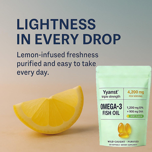 Cápsulas de aceite de pescado Omega-3 EPA de ALTA CALIDAD, suplemento en cápsulas blandas, AUMENTA LA INMUNITADE Y TIENE Efecto Antiinflamatorio - Product Image 2