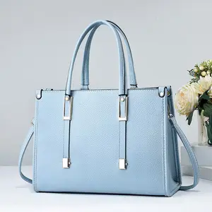 Nuove borse firmate moda 2024 da donna borse da donna borse a mano da donna di lusso in pelle litchi borsa tote da donna