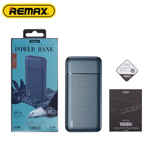 Remax加入我们移动电源银行3外部电池银行快速充电充电宝10000mAh带USB Type C用于手机