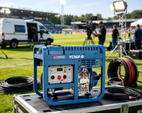 Groupe électrogène diesel portable super silencieux 24V DC à démarrage électrique, alternateur sans balais tout cuivre 2,8KW, avec ATS, idéal pour la maison - Offre Spéciale