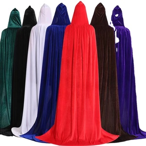 Fabbrica di vendita diretta festa <span class=keywords><strong>mantello</strong></span> lungo più colori <span class=keywords><strong>mantello</strong></span> con cappuccio - Product Image 3