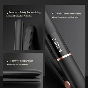 Ensemble de lisseur électrique OEM en gros à faible bruit, multi-usages, avec écran LCD et 5 niveaux de chaleur pour coiffures - Product Image 5