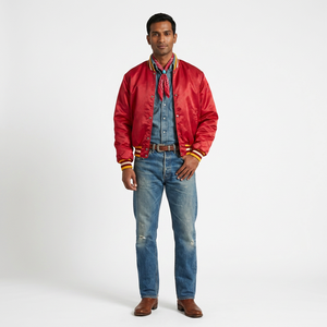 2025 Best Quality <b>Men</b> Winter Varsity <b>Jacket</b> Wholesale Plus Size Any Custom Design <b>Cycling</b> Ruining <b>Jacket</b> - Product Image 1
