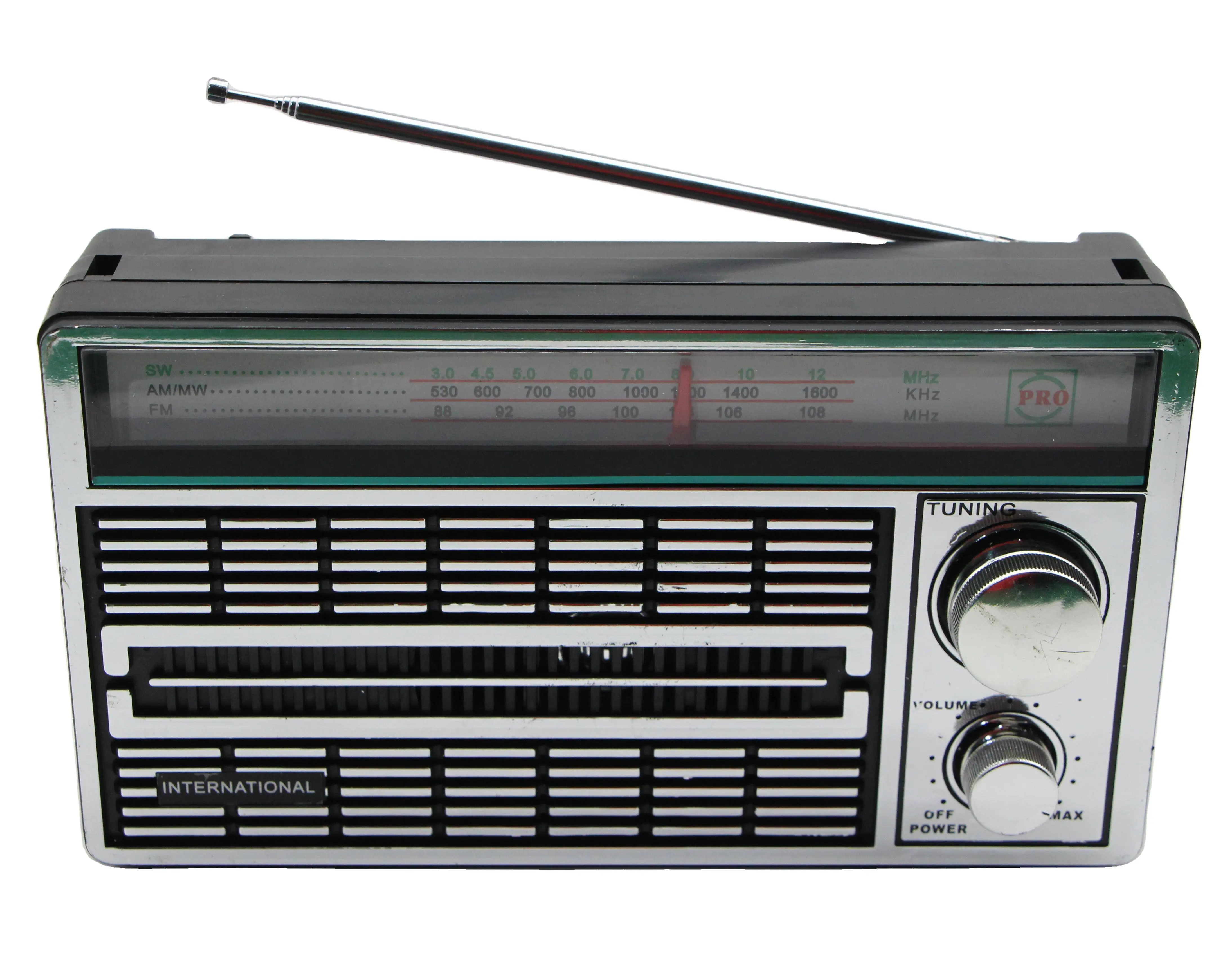 Radio AC DC Portabel, Radio Fm 5 Band Daya AC DC Portabel Sensitivitas Tinggi