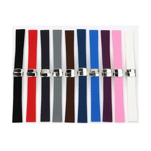 Pa-tek Philippe Grenade Mujer 5067 Tape 5068 5069 Silicona Impermeable Caucho Correas de reloj 21mm Hebilla <span class=keywords><strong>plegable</strong></span> - Product Image 2