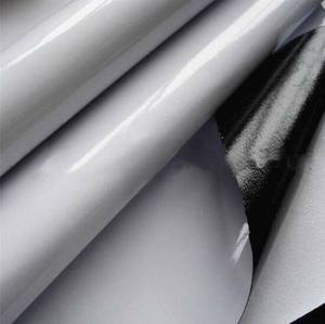 Ejet-rollo <span class=keywords><strong>de</strong></span> pegatinas <span class=keywords><strong>de</strong></span> vinilo autoadhesivas para publicidad, textura cromada transparente y adhesiva - Product Image 2