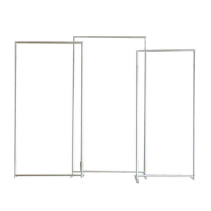 New Arrival Adjustable Rectangular Aluminum <b>Backdrop</b> <b>Stand</b> Set Portable Elegant Fashionable Photo Booth Frame Birthday Baby - Product Image 1