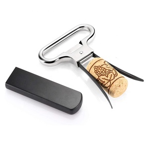 <span class=keywords><strong>Tire</strong></span>-<span class=keywords><strong>bouchon</strong></span> à vin plat en acier inoxydable Ah so, best-seller, à deux pointes, pour retirer les bouchons de vin - Product Image 5