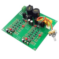 Microamplificateur stéréo de classe A à 3 Options d'entrée, Circuit célèbre C3850, préamplificateur PCB